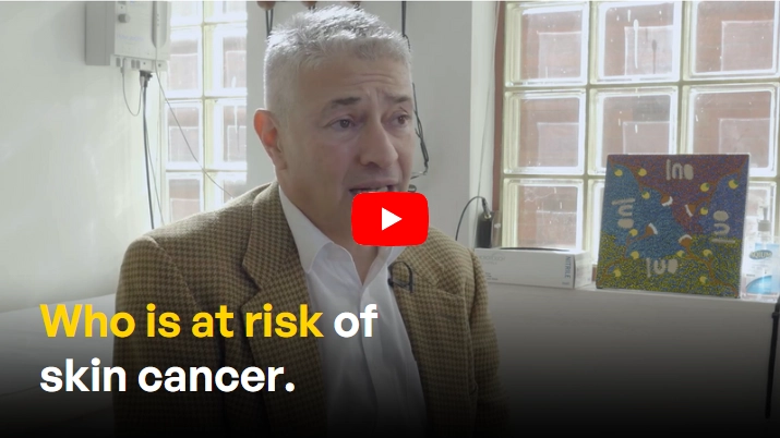 Professor Rod Sinclair (dermatologist) explains who is at risk of skin cancer